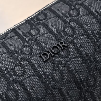 Dior OBLIQUE printed canvas cylindrical bag - Image 4
