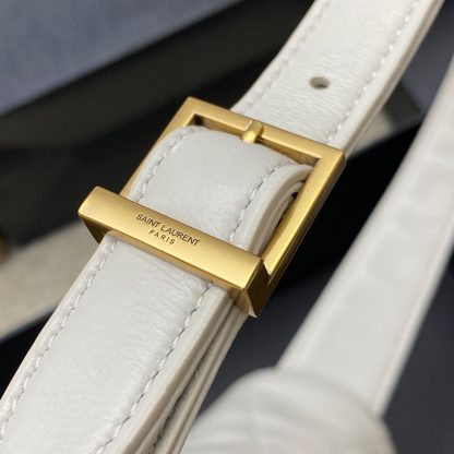 Ysl Beige Diamond Underarm Bag - Image 4