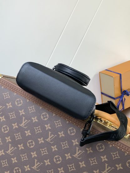 Louis Vuitton M21890 Black Pressed Duo Shoulder Bag - Image 4