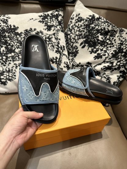 Louis Vuitton new style slippers with Velcro - Image 4