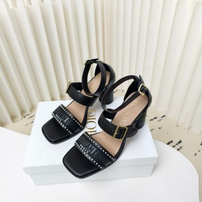 Dior Color-blocked Roman Heels - Image 4