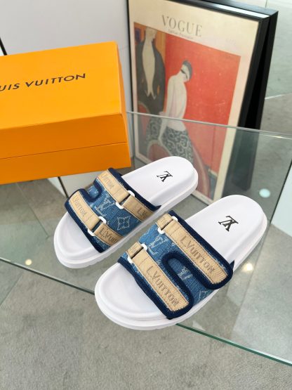 Louis Vuitton high-end men's summer slippers - Image 5