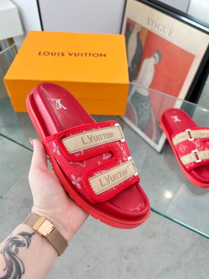 Louis Vuitton high-end men's summer slippers - Image 5