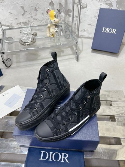 Dior B23 Classic Series Couple High-top Low-top Casual Sports Sneakers Skate Shoes - Image 5