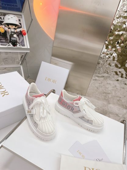 Dior shell toe casual white shoes - Image 5