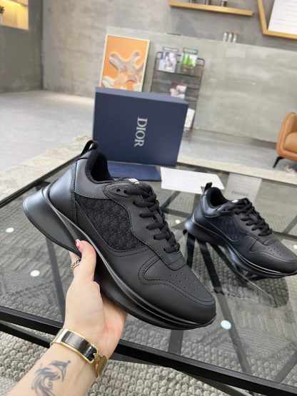 Dior black trendy sneakers - Image 5