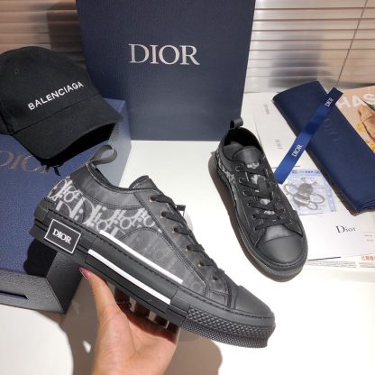 Dior black collaboration casual shoes - Image 5