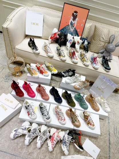 Dior Classic Printed Series Casual Sneakers - Image 5