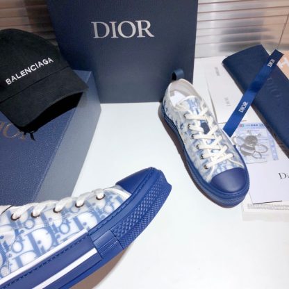 Dior Fashion Print Low-Top Sneakers - Image 5