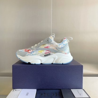 Dior mesh casual sneakers dad shoes - Image 5