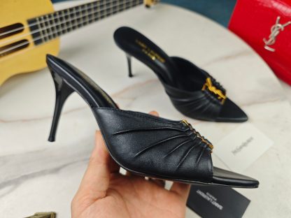 Ysl stiletto sandals fashion high heels sandals - Image 5