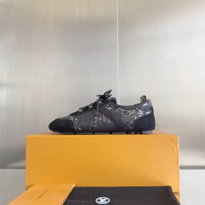 Louis Vuitton Sneakerina series couples' models ballet sneakers Dexter shoes - Image 5