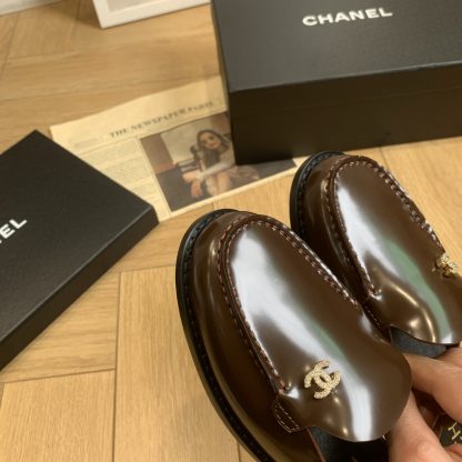Chanel Early Spring Brown Classic Perfect Match Flash Brick Daily Sandals - Image 5