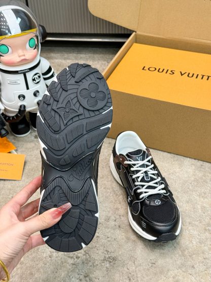 Louis Vuitton Olympia series couples' models Silver Horn King leisure sports shoes running shoes - Image 6