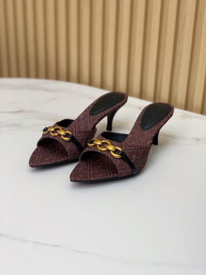 Ysl elegant high-heeled sandals - Image 5