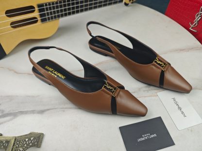 Ysl fashion flat heel ysl sandals - Image 4