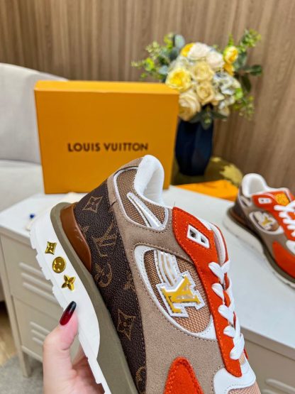 Louis Vuitton breathable diamond mesh sneakers - Image 5