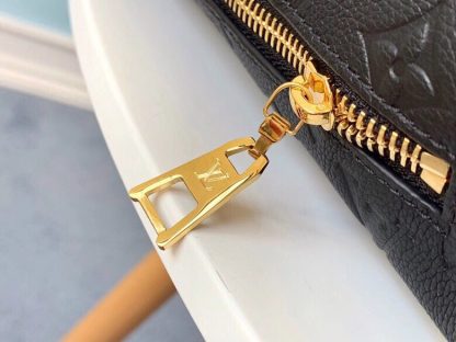 Louis Vuitton Black Full Leather BUMBAG Chest Bag - Image 5