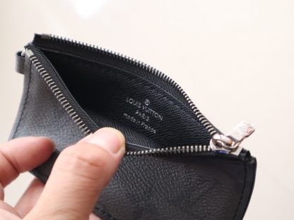 Louis Vuitton Black Flower Alpha Wearable Wallet - Image 5