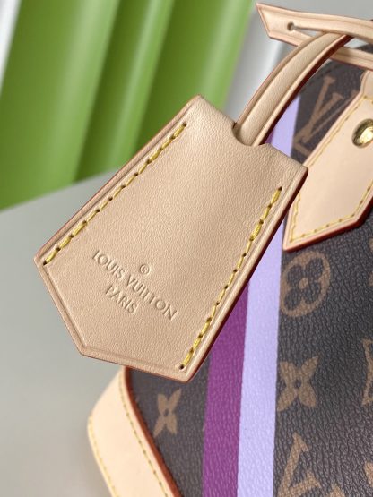 Louis Vuitton ALMA BB badge silk screen shell bag - Image 5