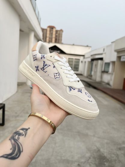 Louis Vuitton Nautical Embroidered Sneakers - Image 5