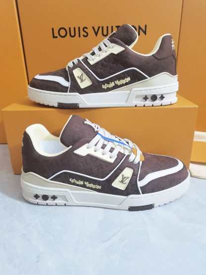 Louis Vuitton Couple's Trainer Sneakers - Image 5