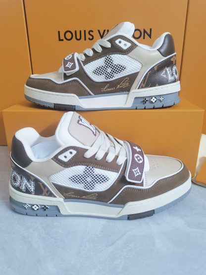 Louis Vuitton Couple's Trainer Sneakers - Image 5