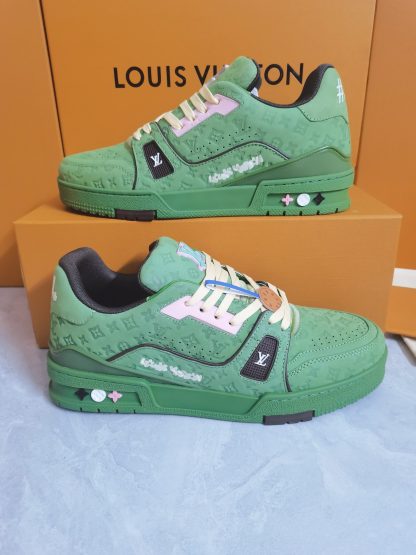 Louis Vuitton Couple's Trainer Sneakers - Image 5