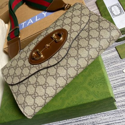 Gucci horsebit envelope chain bag - Image 5