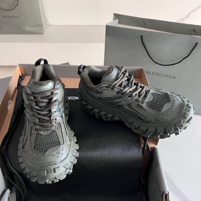 Balenciaga Defender Rubber Platform Sneakers - Image 5
