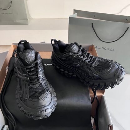 Balenciaga Defender Rubber Platform Sneakers - Image 5