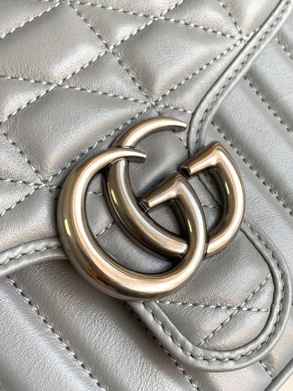 Gucci Marmont gray handbag - Image 5