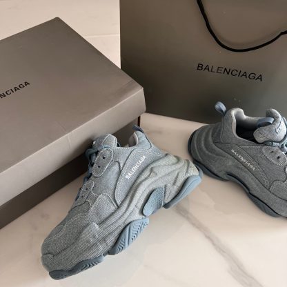Balenciaga denim trend sneakers - Image 5