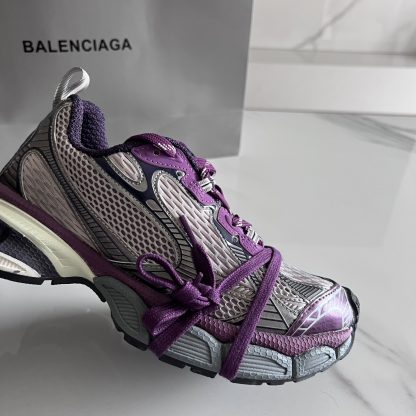 Balenciaga purple fashionable trendy running shoes - Image 5