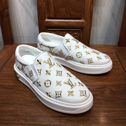 Louis Vuitton low-top new casual couple shoes - Image 5