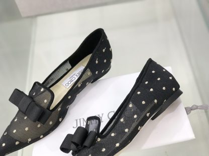 Jimmy Choo new lace embroidery series flat shoes - Image 5