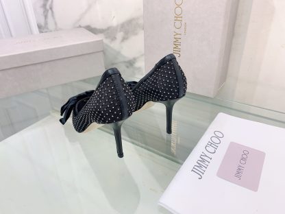 Jimmy Choo popular bow high heels - Image 5