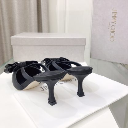 Jimmy Choo Bow Heeled Shoes - Image 5