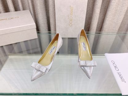 Jimmy Choo Elegant and Shiny High Heels - Image 5