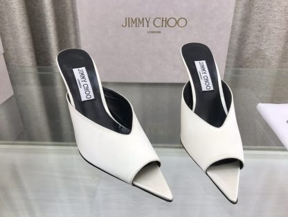 Jimmy Choo fashionable versatile open-toe high heels - Image 5
