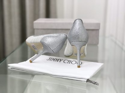 Jimmy Choo stylish mesh high heels - Image 5