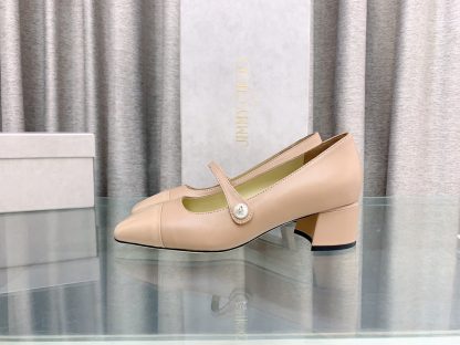 Jimmy Choo New Mary Jane Block Heel Pumps - Image 3
