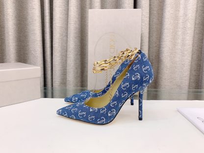 Jimmy Choo New Letter Series High Heels - Image 5
