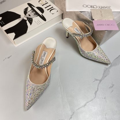 Jimmy Choo Diamond Heels - Image 5