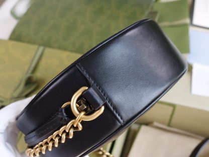 Gucci Ophidia series round mini black chain bag - Image 5