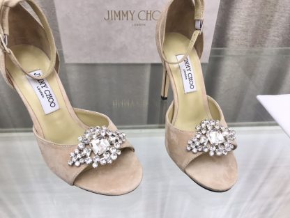 Jimmy Choo classic diamond buckle fashion high heels - Image 5