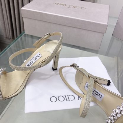 Jimmy Choo elegant one-strap high-heeled sandals - Image 5
