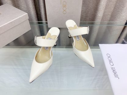 Jimmy Choo stylish C-shaped buckle high-heeled sandals - Image 5