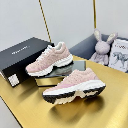 Chanel men's and women's couple's natural skin color classic breathable casual dad shoes - Image 4
