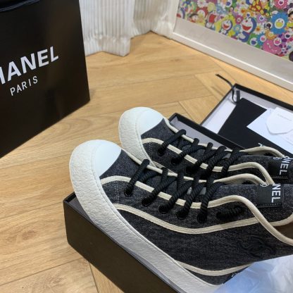 Chanel New Comfortable Black Mid-Boots - Image 4
